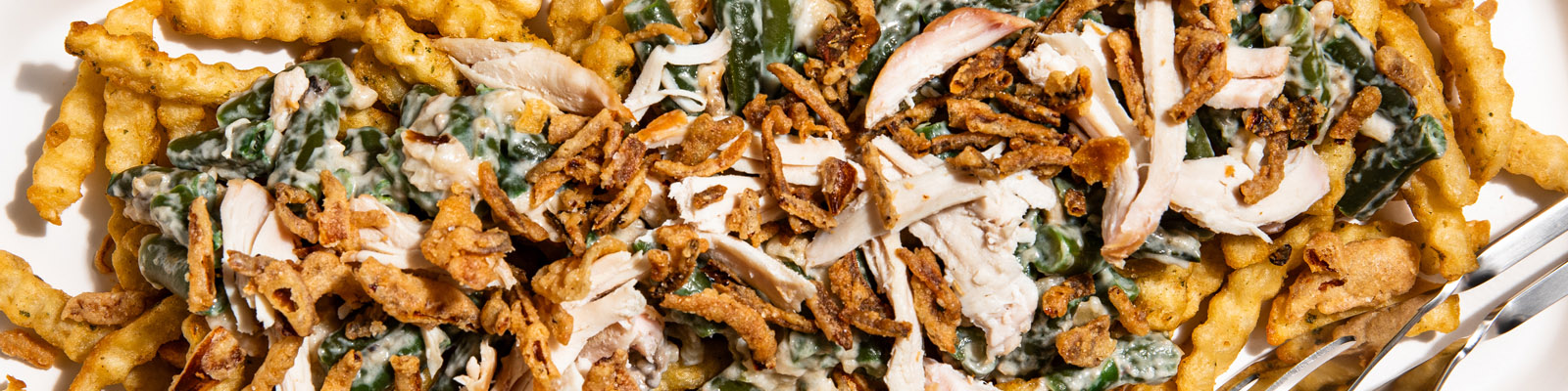 McCain Leftover Green Bean Casserole Loaded Fries